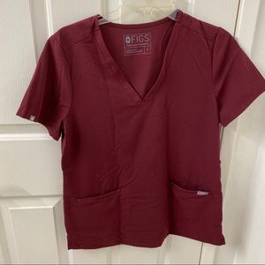 Figs Casma Three Pocket Top